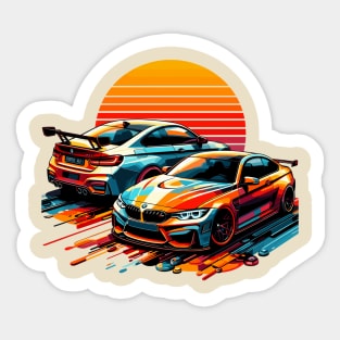 BMW M4 Sticker